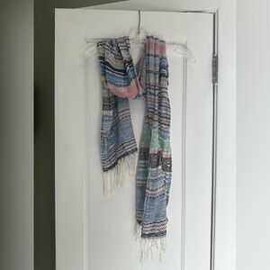 4/$20 DEAL ON ANY BUNDLE OF SCARVES
Vanity Colorful Scarf with Fringe